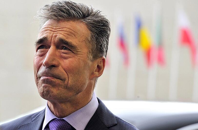 Nato-Generalsekretär Anders Fogh Rasmussen: Kein militärisches Eingreifen, aber die Verteidigung der Vebündeten stärken.