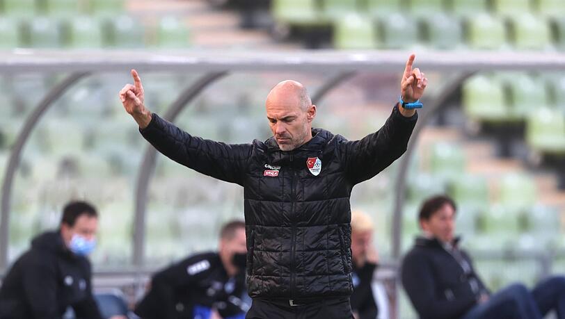 "Wir wollen sportliche Taten sprechen lassen, kein großes Blabla", sagt Alexander Schmidt, Trainer von Türkgücü München.