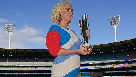 Katy Perry bei ihrem Auftritt in Melbourne