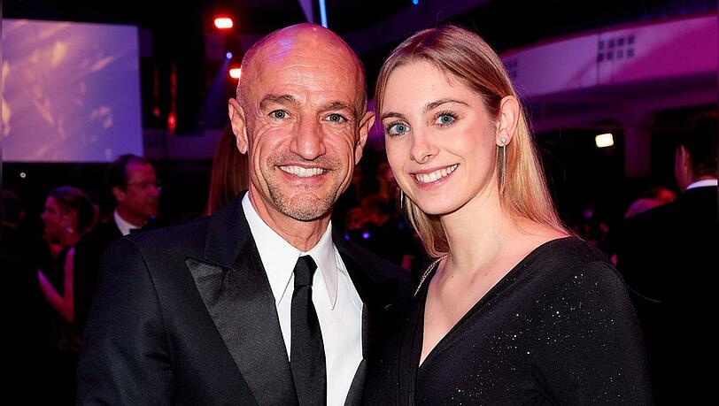Peyman Amin und seine Sandra beim "Ball des Sports".