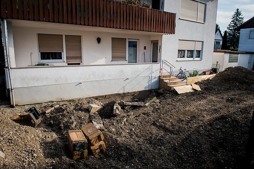 Ein Jahr Freimanner Munitionsfund. Die Bilder von der Bergung und was aus dem Garten wurde.