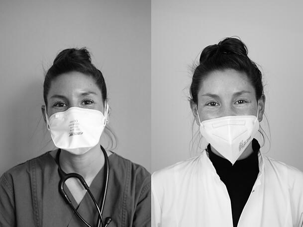 Sarah von Grothuss (32), Assistenzärztin, Klinik für Nephrologie. Sarah von Grothuss (32), Assistenzärztin, Klinik für Nephrologie.