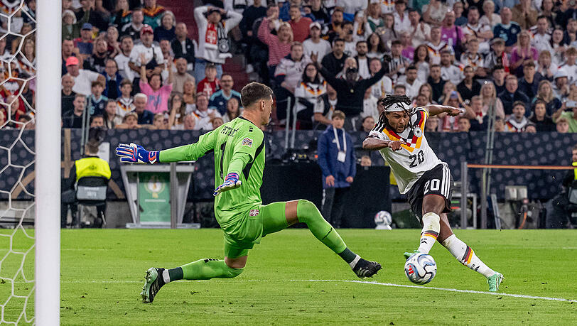Hatte durchaus die Chancen für ein eigenes Tor: Serge Gnabry. Hatte durchaus die Chancen für ein eigenes Tor: Serge Gnabry.