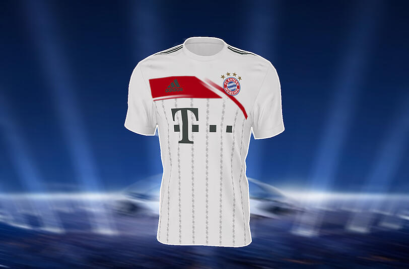 Fans entwerfen Designs für ein Bayern-Trikot: Eines dieser Leiberl wird das Champions-League-Trikot 2017/2018 des Rekordmeisters.