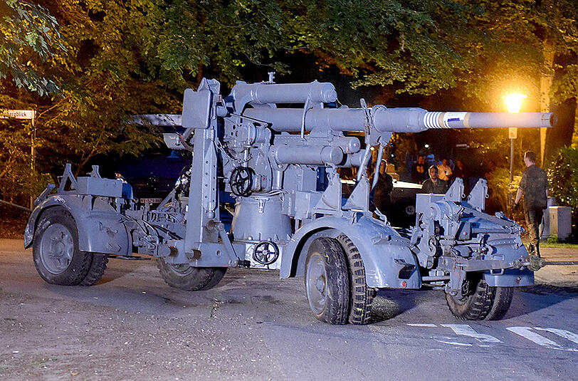 Razzia bei einem Waffensammler in der Nähe von Kiel.