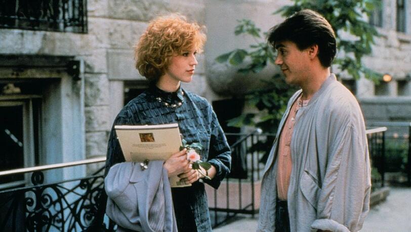Molly Ringwald und Robert Downey Jr. in "The Pick-up Artist".