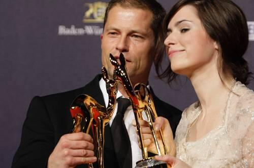 Für "Keinohrhasen" bekamen Til Schweiger und Nora Tschirner einen Bambi-Award.