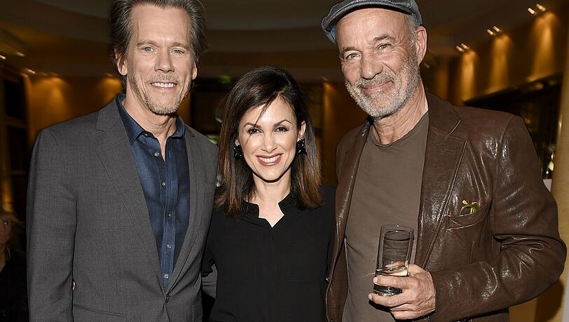 Kevin Bacon mit Viktoria und Heiner Lauterbach Kevin Bacon mit Viktoria und Heiner Lauterbach