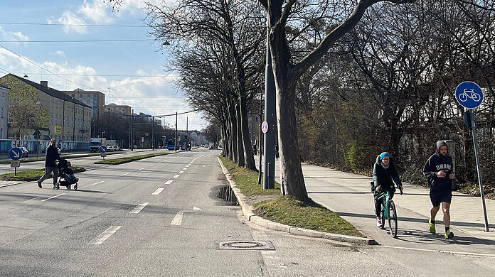 Im Stadtrat wird darüber debattiert, ob an der Schwer-Reiter-Straße eine Brücke gebaut werden soll.