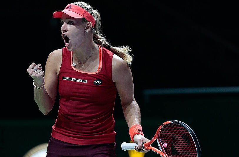 So kann's weiter gehen: Angelique Kerber.