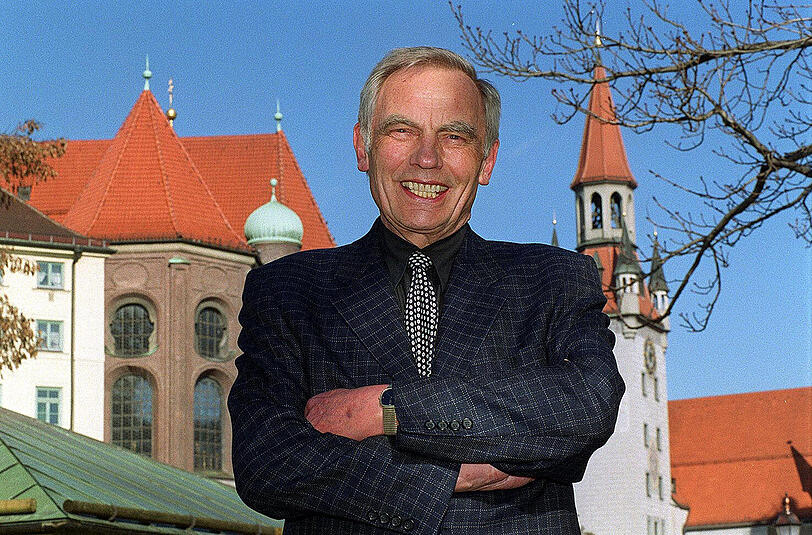 Hat viel erreicht: Georg Kronawitter am Viktualienmarkt.