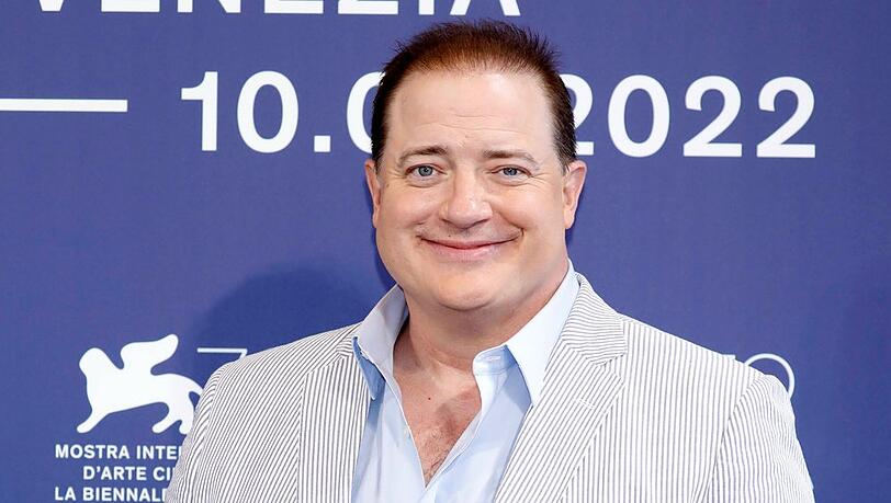 Brendan Fraser bei der Weltpremiere seines Films "The Whale" auf den Filmfestspielen von Venedig.