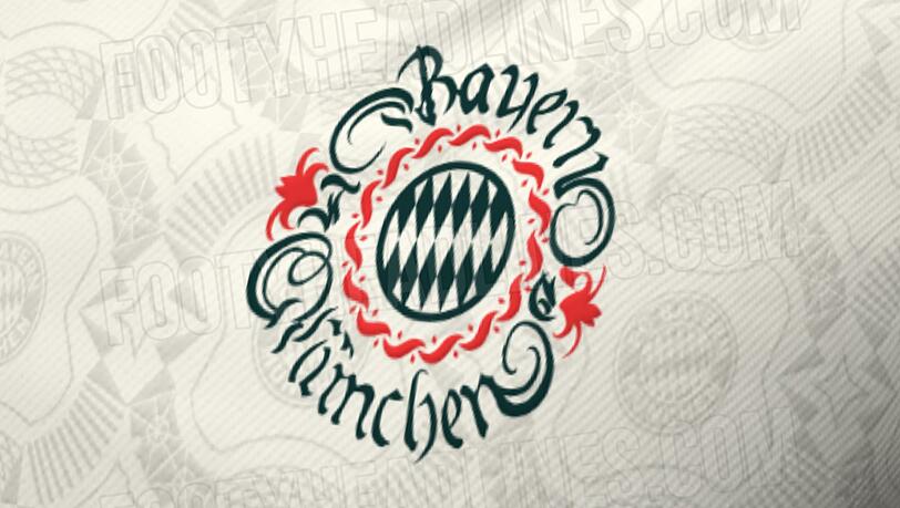 Komplett umgestaltet: So soll das Bayern-Wappen auf dem Wiesn-Trikot aussehen. Komplett umgestaltet: So soll das Bayern-Wappen auf dem Wiesn-Trikot aussehen.