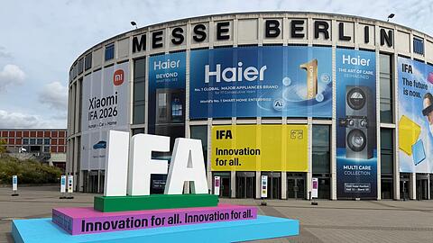 Auf der Technikmesse IFA in Berlin sind die neuesten Tech-Trends zu sehen.