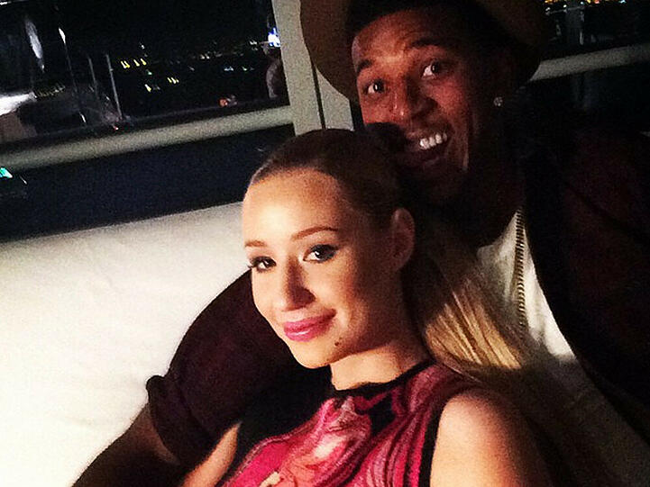 Iggy Azalea und ihr Freund Nick Young sind ganz verliebt