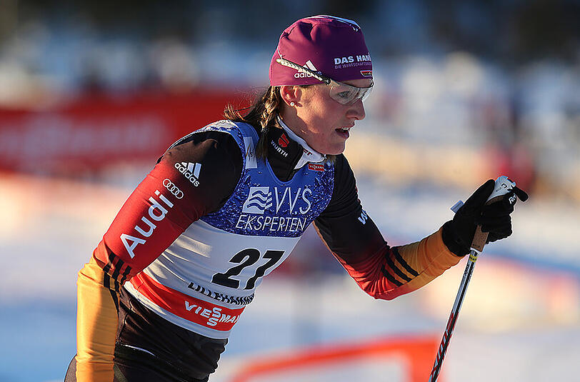 Im Halbfinale von Lillehammer und schlussendlich auf Rang sechs: Denise Herrmann.