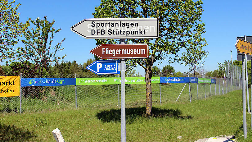 Weitere Bilder vom Gelände des Löwen-Trainingslagers in bad Wörishofen.