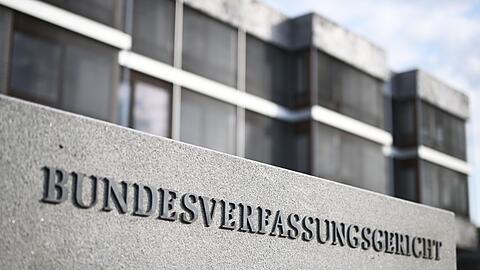 Das Gericht hat die Verfassungsbeschwerde eines Pal&auml;stinensers gepr&uuml;ft. (Archivbild)