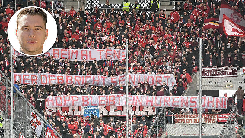 Die Bayern-Chaoten sind selbst die großen Verlierer des Nachmittags, kommentiert Bayern-Reporter Maximilian Koch. Die Bayern-Chaoten sind selbst die großen Verlierer des Nachmittags, kommentiert Bayern-Reporter Maximilian Koch.