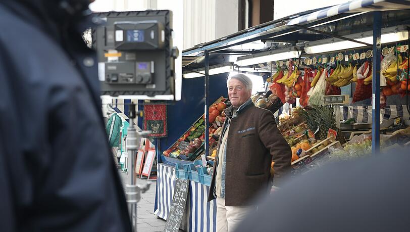 So war der Dreh vom Obststandl-Imagefilm. So war der Dreh vom Obststandl-Imagefilm.