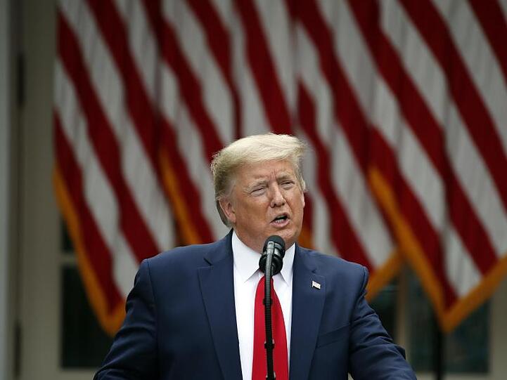 US-Präsident Donald Trump kündigt das Ende der Zusammenarbeit mit der WHO an.
