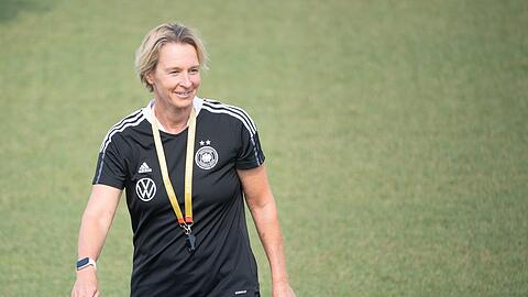 Heiß auf die EM: Bundestrainerin Martina Voss-Tecklenburg.