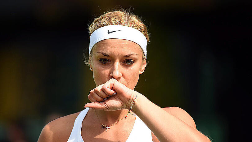 Bei Sabine Lisicki läuft es derzeit nicht wirklich rund. Bei Sabine Lisicki läuft es derzeit nicht wirklich rund.