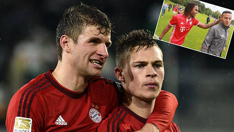Müller und Kimmich gehören zu den Gewinnern, Thiago und Sanches zu den Verlierern des Wintertrainingslagers. Müller und Kimmich gehören zu den Gewinnern, Thiago und Sanches zu den Verlierern des Wintertrainingslagers.