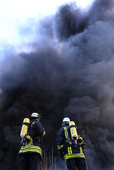 Die Bilder vom Großbrand