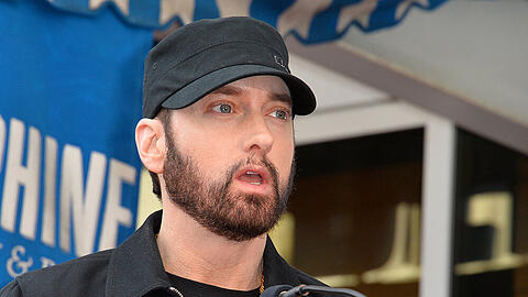 Eminem bei einem Auftritt in Los Angeles