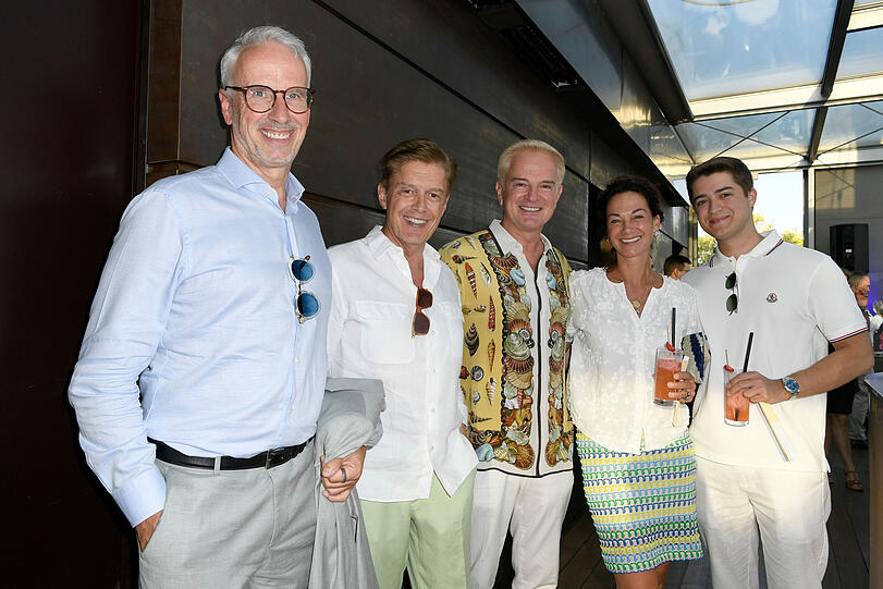 Bernd Döpke, Bruno Mieser, Felix Rasag, Charlotte Graefin von Oeynhausen und Felix von Oeynhausen Bernd Döpke, Bruno Mieser, Felix Rasag, Charlotte Graefin von Oeynhausen und Felix von Oeynhausen