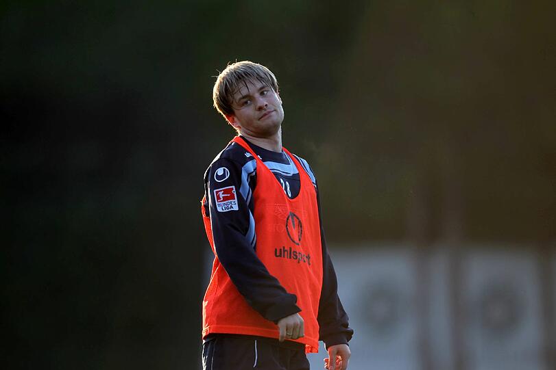 Daniel Halfar musste beim Training am Sonntag aussetzen.