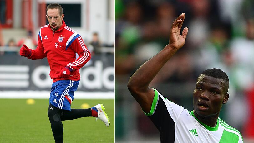 Hätte sich über einen VfL-Sieg gefreut: Der verstorbene Junior Malanda (r.). Bayern-Star Franck Ribéry fällt verletzungsbedingt aus. Hätte sich über einen VfL-Sieg gefreut: Der verstorbene Junior Malanda (r.). Bayern-Star Franck Ribéry fällt verletzungsbedingt aus.