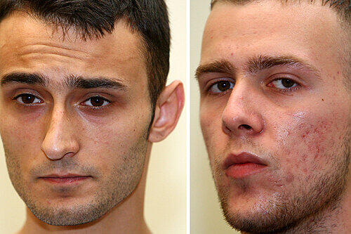 Serkan A. (l.) und Spyridon L.