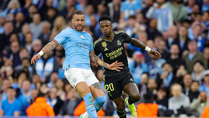 Kyle Walker könnte als Champions-League-Sieger zum FC Bayern wechseln. Kyle Walker könnte als Champions-League-Sieger zum FC Bayern wechseln.