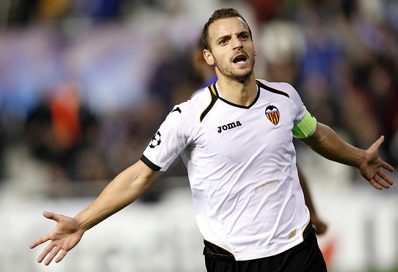 Valencias stärkste Waffe: Stürmer Roberto Soldado.