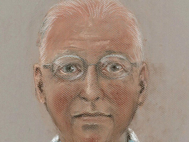 Das von der Polizei veröffentlichte Phantombild des mutmaßlichen Erpressers