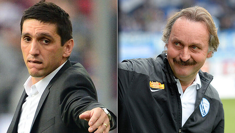 Tayfun Korkuts (l) Tage bei Hannover sind gezählt. 96 verhandelt schon mit Peter Neururer. Tayfun Korkuts (l) Tage bei Hannover sind gezählt. 96 verhandelt schon mit Peter Neururer.