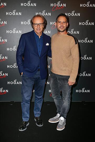 Andrea Della Valle und Moritz Bleibtreu