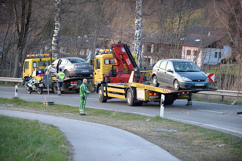 Fotos von der Unfallstelle