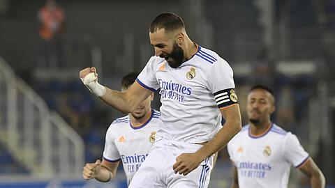 Hat seinen Vertrag bei Real Madrid bis 2023 verlängert: Top-Torjäger Karim Benzema.