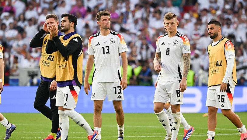 Traten nach der EM auch zurück: Thomas Müller und Toni Kroos. Traten nach der EM auch zurück: Thomas Müller und Toni Kroos.