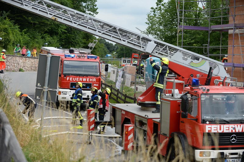 Feuerwehreinsatz in Marquartstein: Die Bilder.