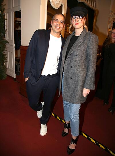 Shaham Joyce mit Ehefrau Marisa
