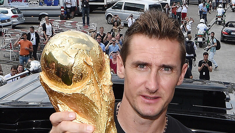 "Der letzte ideale Mittelstürmer": Miroslav Klose. "Der letzte ideale Mittelstürmer": Miroslav Klose.