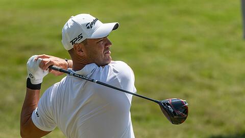 HAt nach dem ersten Tag sechs Schläge Rückstand auf den Führenden Xander Schauffele: Golf-Profi Martin Kaymer.