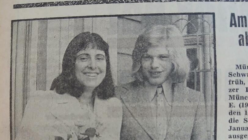 Junges Ehepaar: Ingrid und Reinhard.