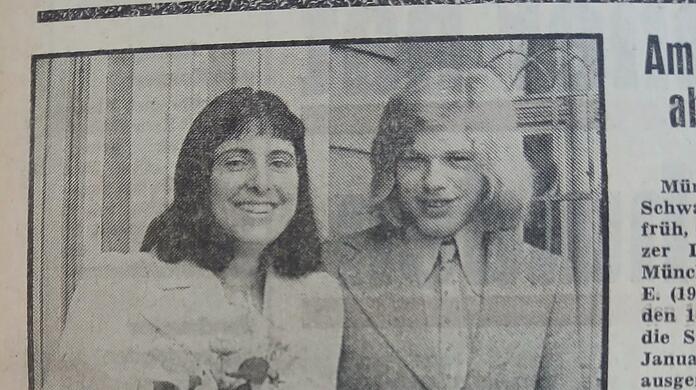 Junges Ehepaar: Ingrid und Reinhard.
