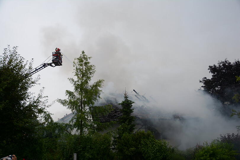 Sehen Sie hier weitere Bilder vom Unglück in Bodenkirchen.