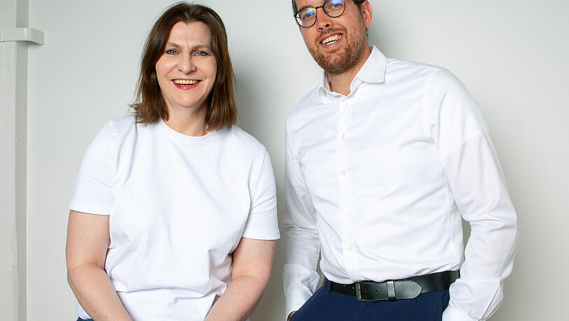 Das Gründerteam von "FYTA": Claudia Nassif und Alexander Schmitt versuchten ihr Glück bei "Die Höhle der Löwen".